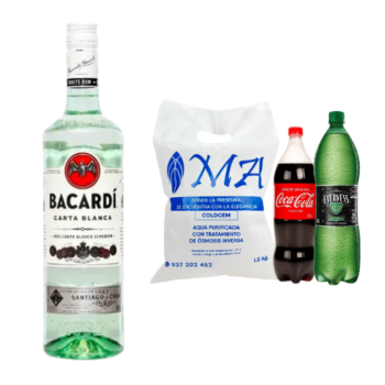 Ron Bacardí Blanco Botella 750ml