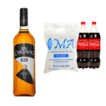 Select&Go | 1 Ron Cartavio Black Botella 1L + 2 Gaseosas Coca Cola 1.5L + 1 Hielo COLDGEM 3.0Kg.