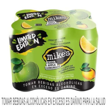 Select&Go | Mike´s Lata Sabor Manzana 355ml x 6und.